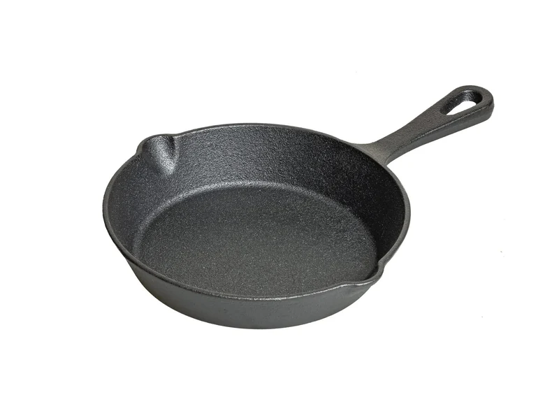 Blackwell Bratpfanne Gusseisen / Skillet Ø 16 cm – geeignet für alle Wärmequellen – ohne Antihaftbeschichtung