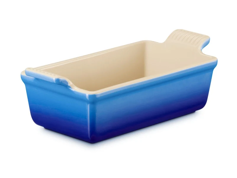 Le Creuset Backform Tradition rechteckig azure 23cm