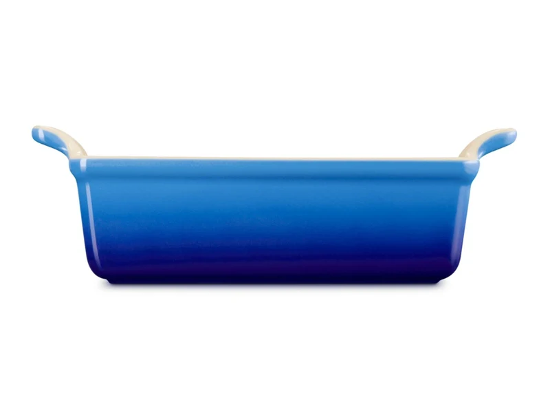 Le Creuset Backform Tradition rechteckig azure 23cm