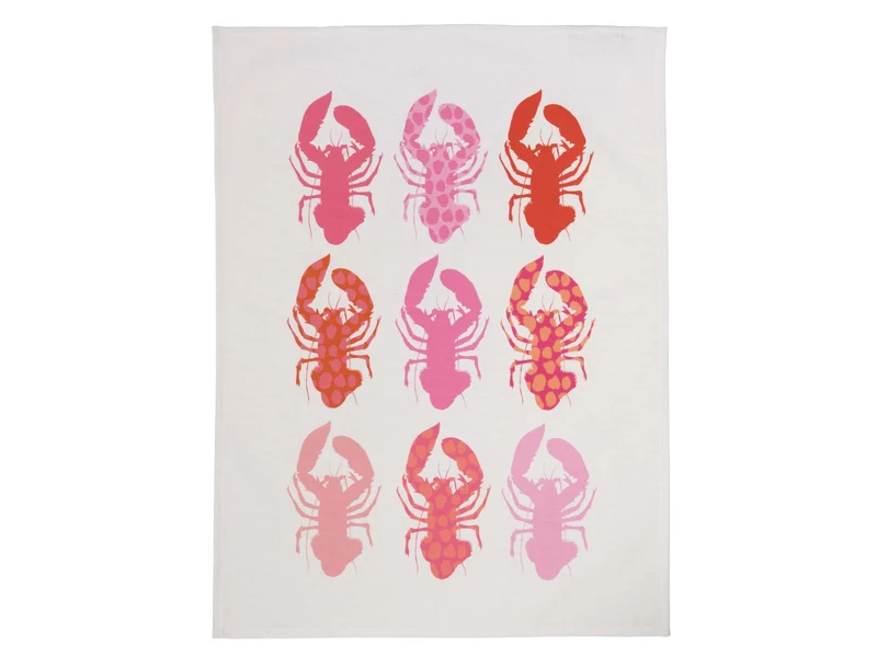 Pichler OCEAN Geschirrtuch koralle 70x50cm