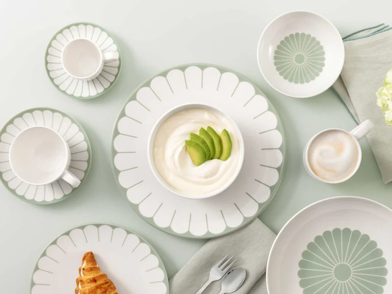 Villeroy & Boch Fleur vert Espressotasse 0,07l Set6