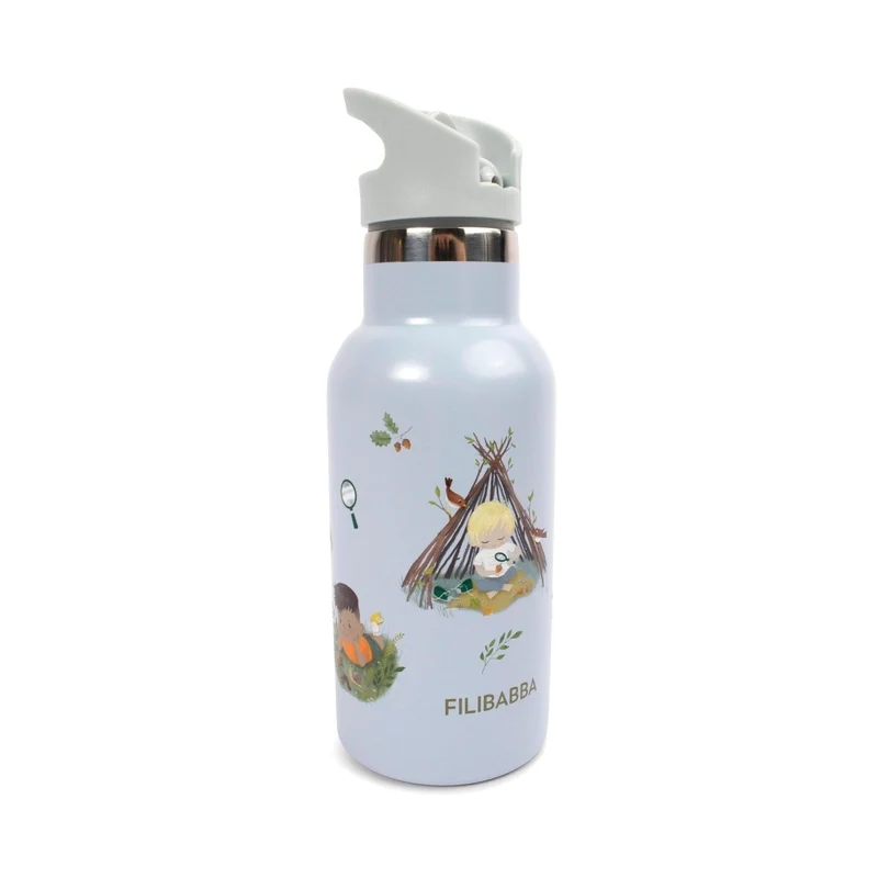 Trinkflasche aus rostfreiem Edelstahl - Tiny Exploreres