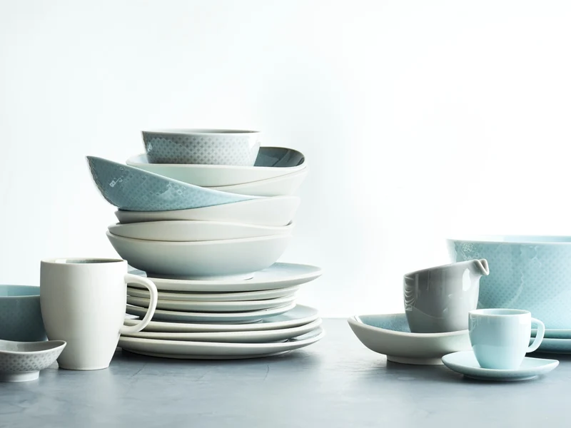 Rosenthal Junto Aquamarine Becher mit Henkel 0,38 l