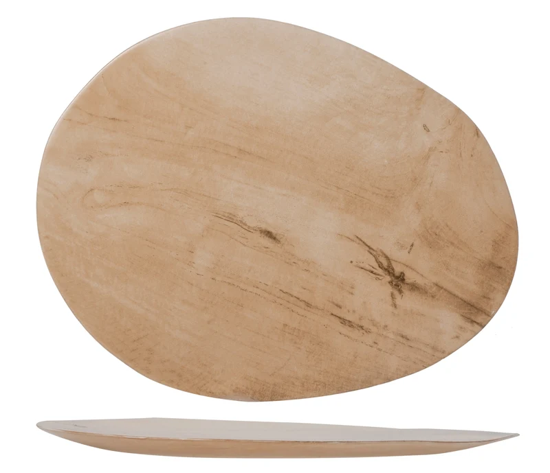 Cosy&Trendy Palissandro ovale Platte 27 x 21 x 1,6 cm