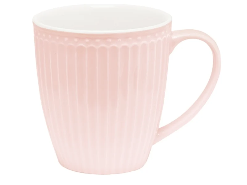 Greengate Alice Becher mit Henkel pale pink 0,4 l