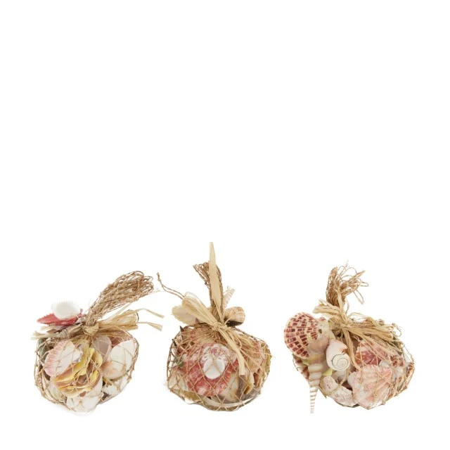 Girlande Muscheln Natur 7x7x23cm Natural Mix