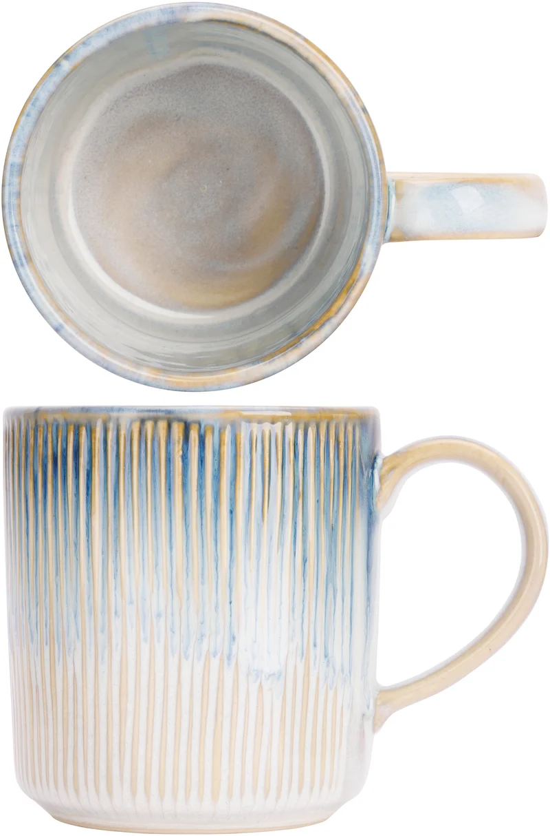 Cosy & Trendy Becher Listra Ocean 390 ml - 4 Stück