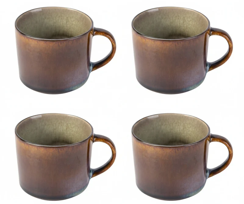 Cosy & Trendy Kaffeetassen / Senseokaffeetassen - Quintana Green - 220 ml - 4 Stück