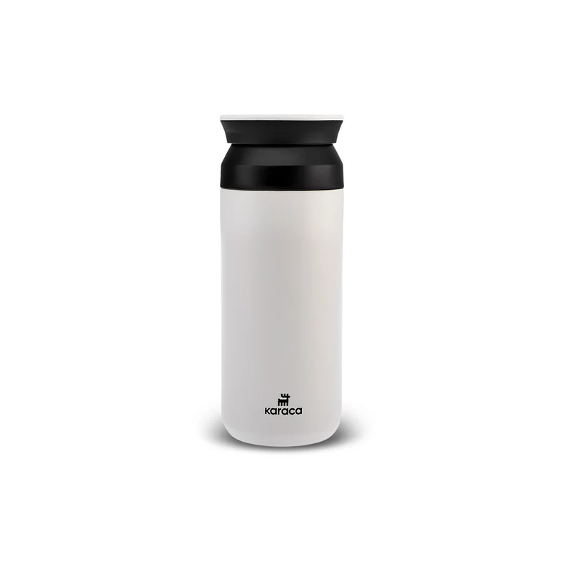 Karaca Rainbow Steel Auslaufsichere Thermoskanne 500 Ml Creme