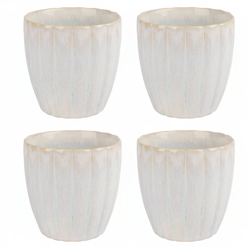 Cosy & Trendy Kaffeetassen Astera Pure Weiß - 240 ml - 4 Stück