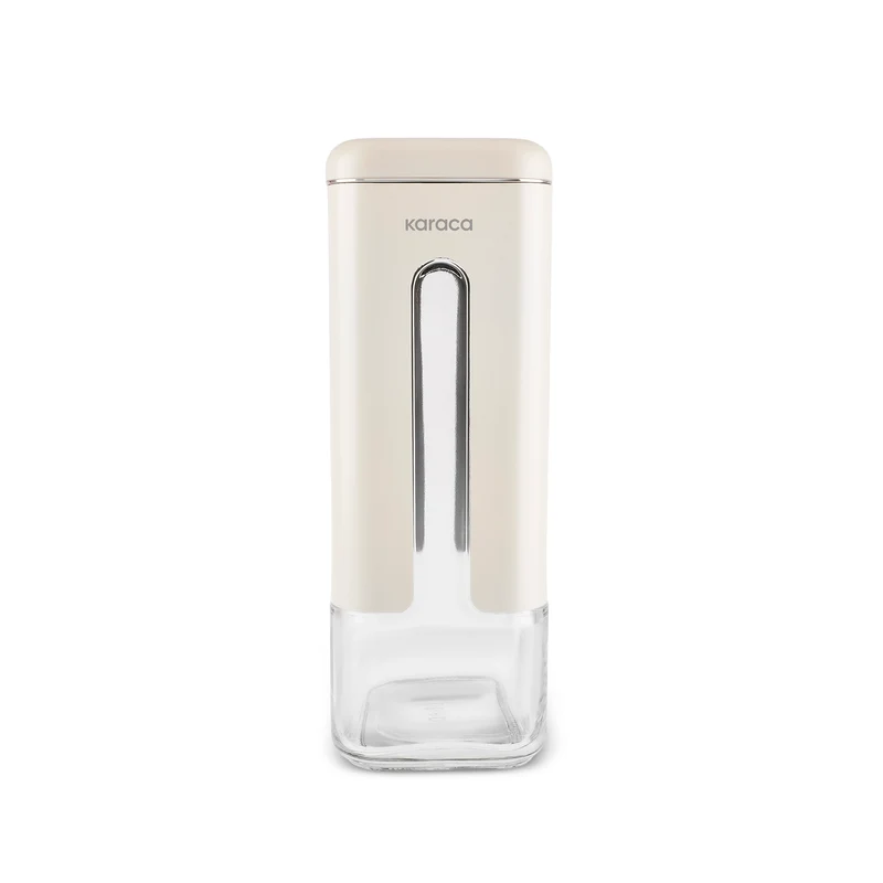 Karaca Luminous, Vorratsglas, 1210ML, Creme