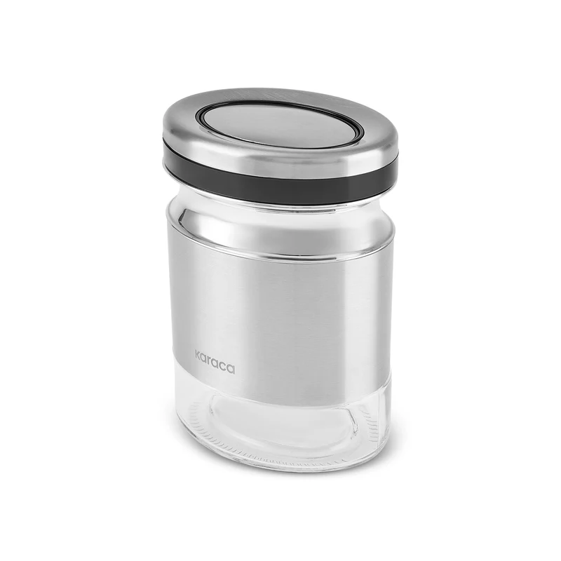 Karaca Stellum, Vorratsglas, 480ML, Inox