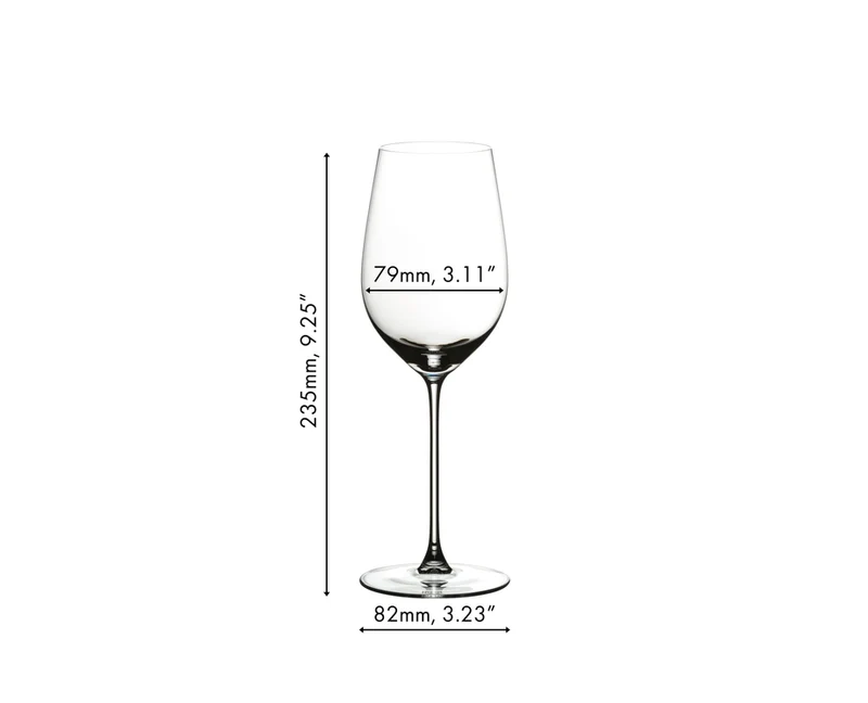Riedel Weingläser Set - Weiße Weingläser - Veritas - Riesling - 400 ml - 4 Stück