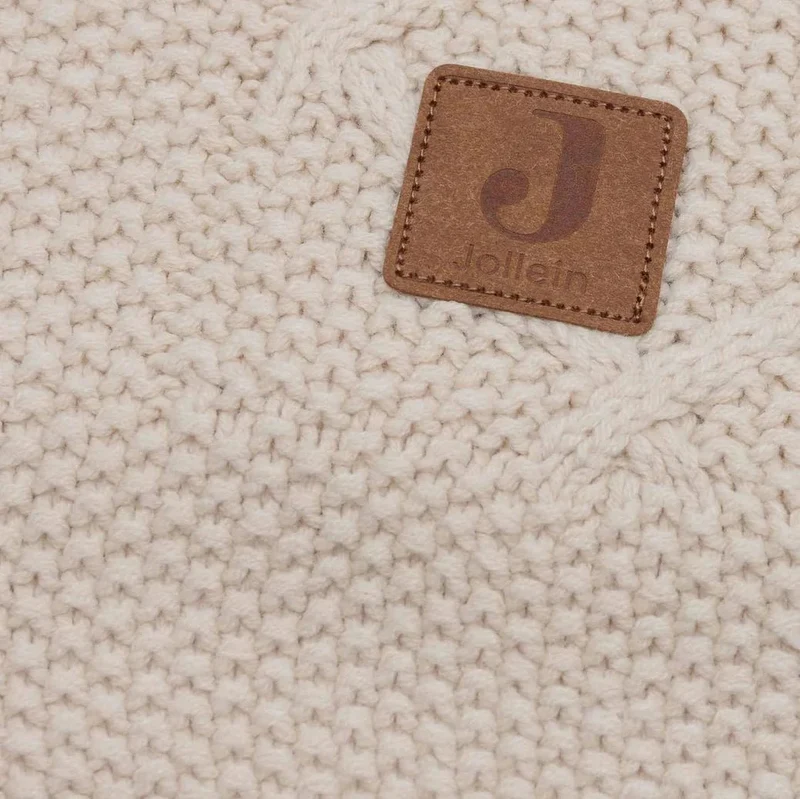 Decke Wiege "Check Knit"