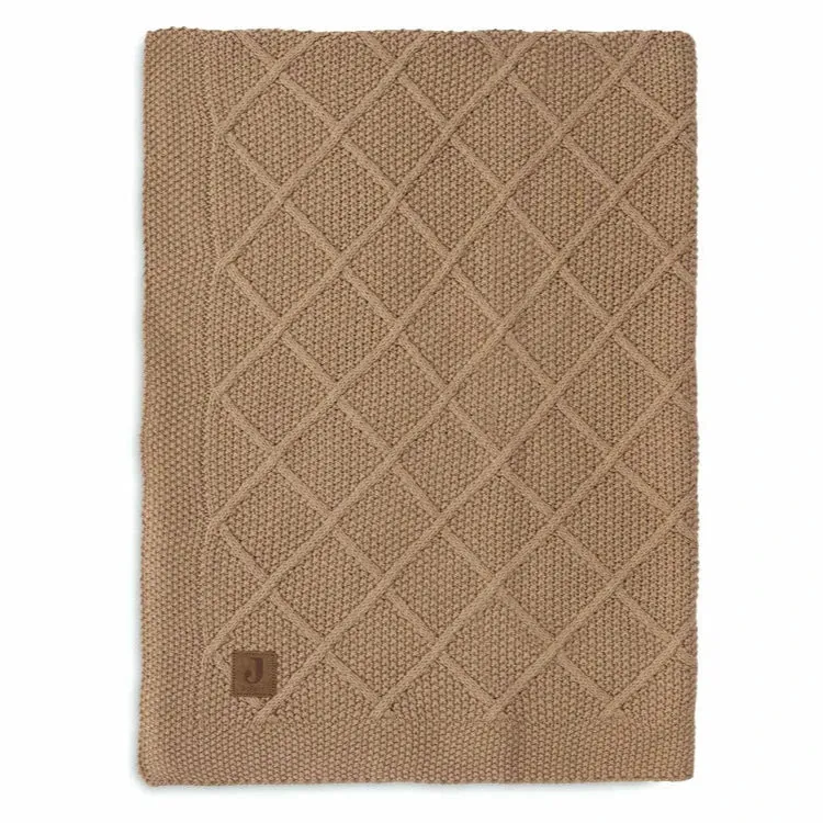Decke Wiege "Check Knit"