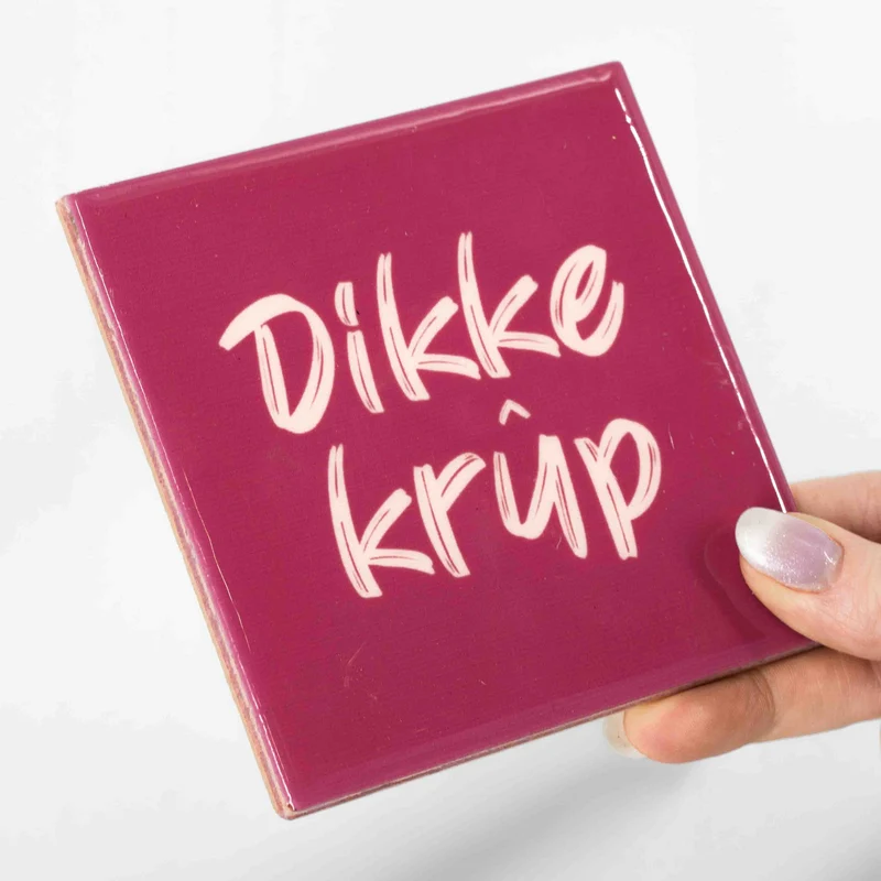Fliese dicker Krüppel 10,5x10,5x0,5cm Keramik