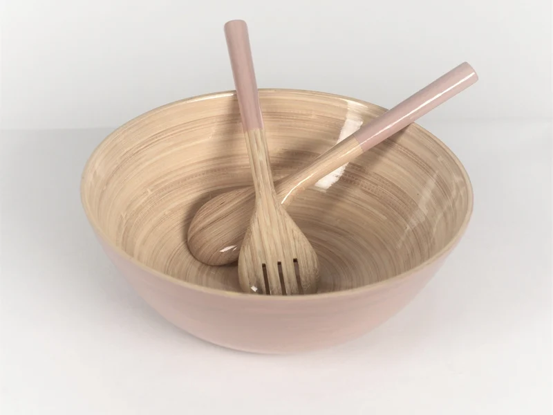 albert L. (punkt) Bambus-Besteck rot 27,5cm