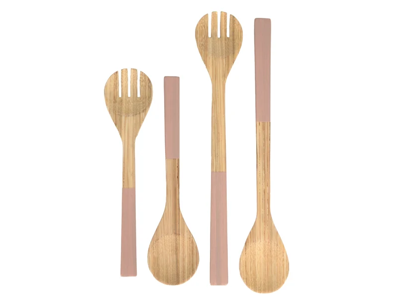 albert L. (punkt) Bambus-Besteck rot 37,5cm