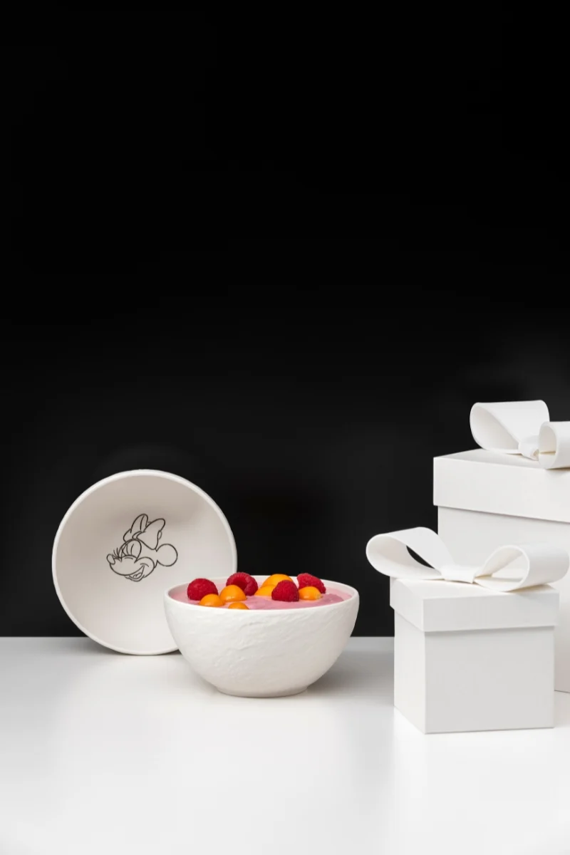 Villeroy & Boch Manufacture Rock blanc - Mickey Mouse Müslischale 14cm