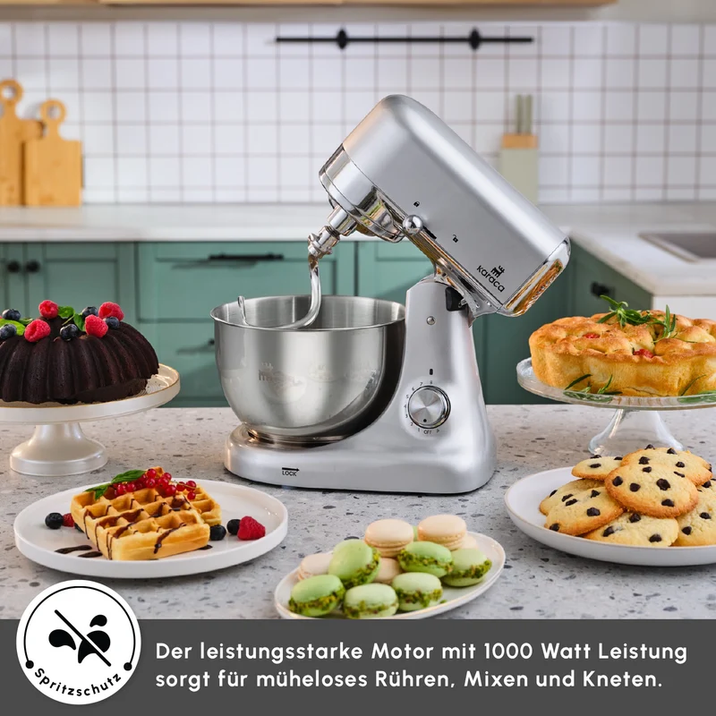 Karaca Ironmax Guss-Standmixer Grau