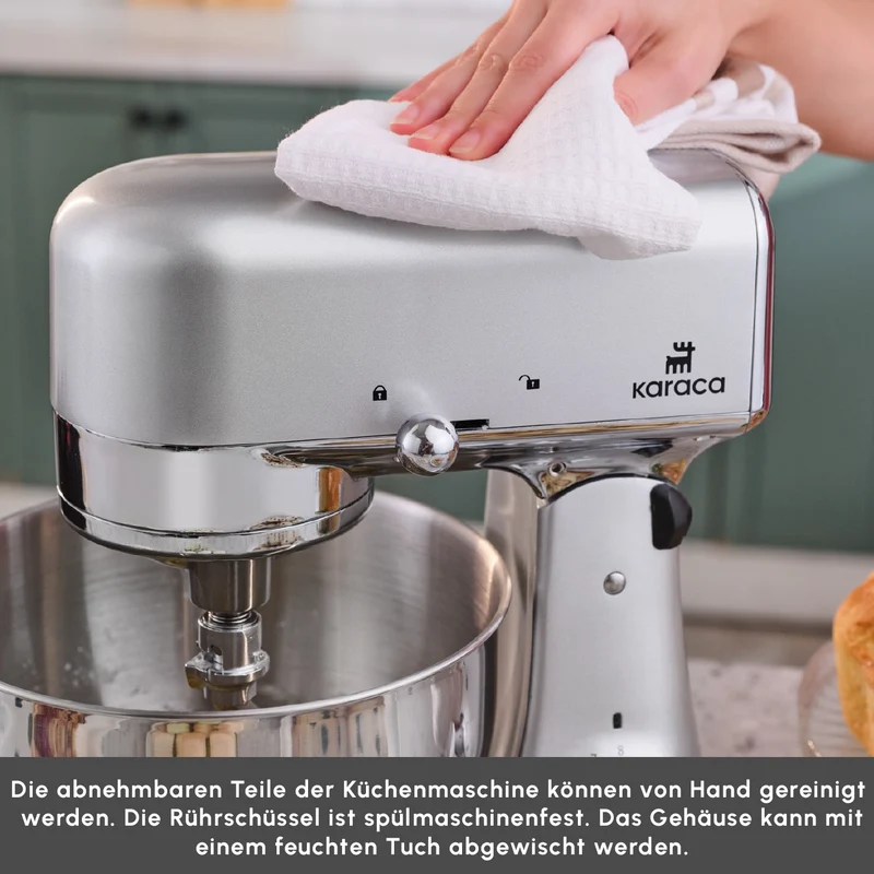 Karaca Ironmax Guss-Standmixer Grau