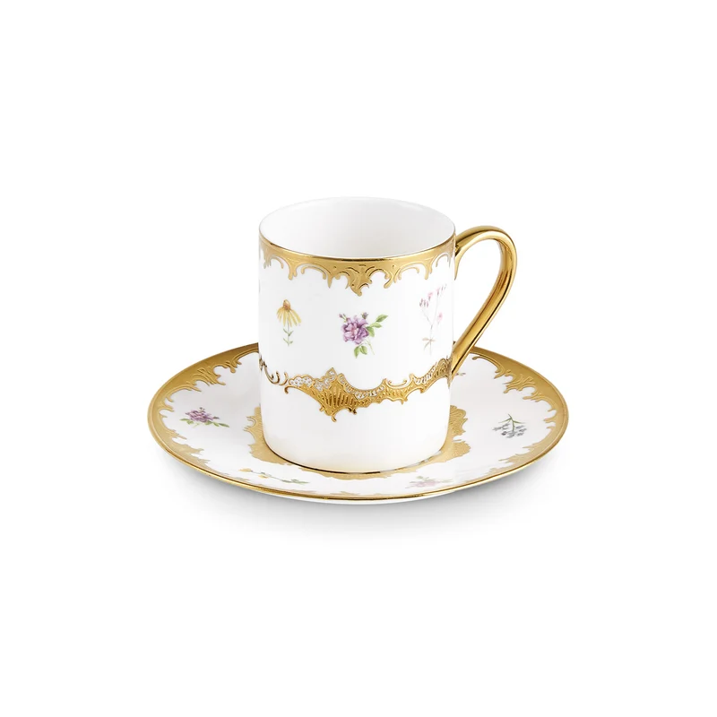 Karaca Bihter, 6 Person Kaffeetasse 90ML