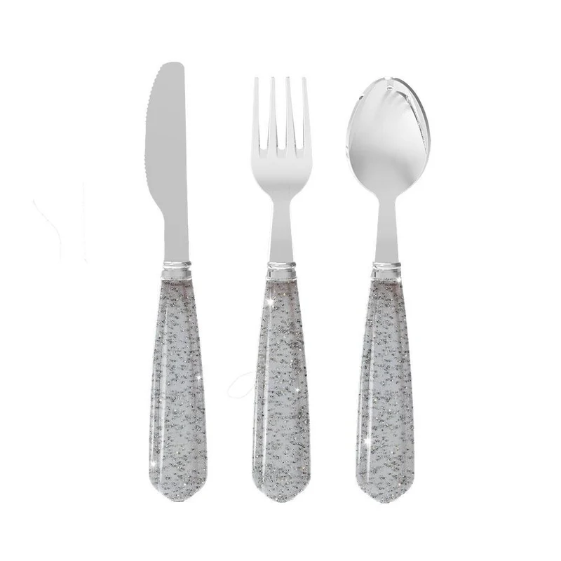 Besteck Glitzer