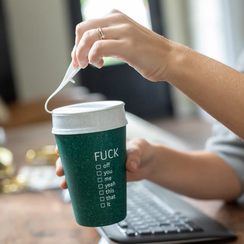Thermobecher ISO TO GO FUCK