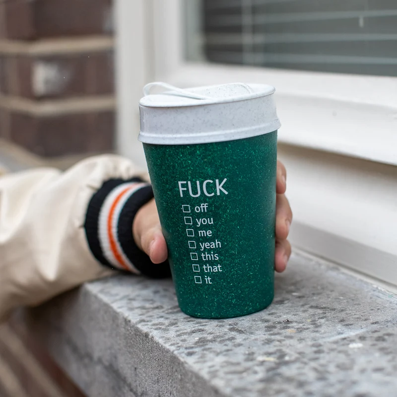 Thermobecher ISO TO GO FUCK
