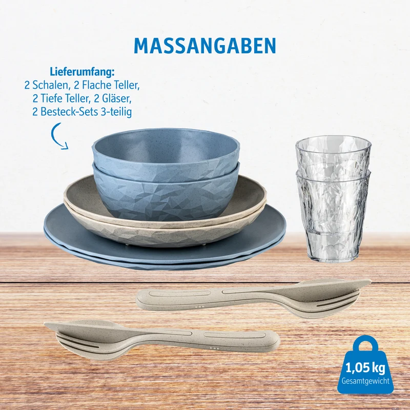 Geschirrset 10-teilig CLUB SET SKAGEN