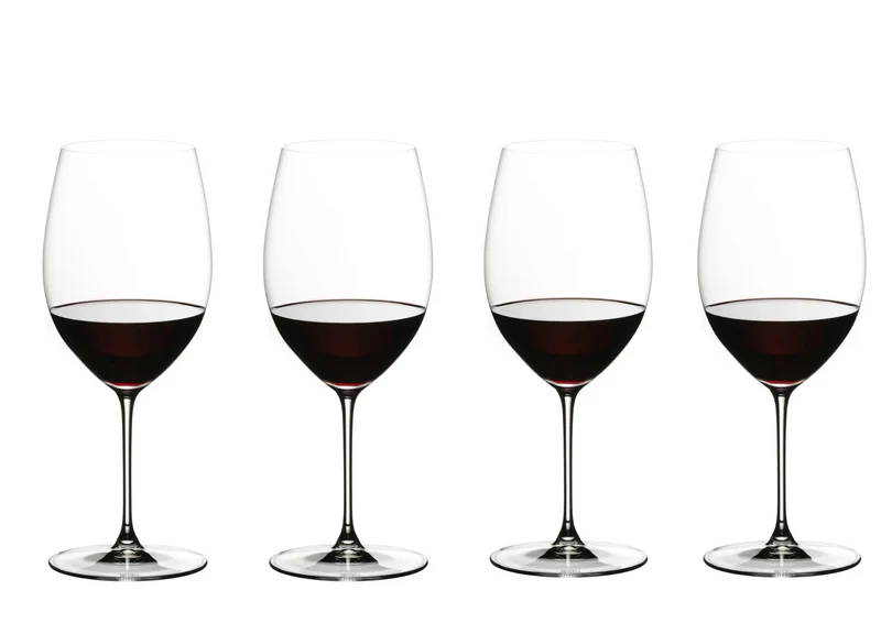 Riedel Weingläser Set - Rote Weingläser - Veritas - Cabernet - 630 ml - 4 Stück