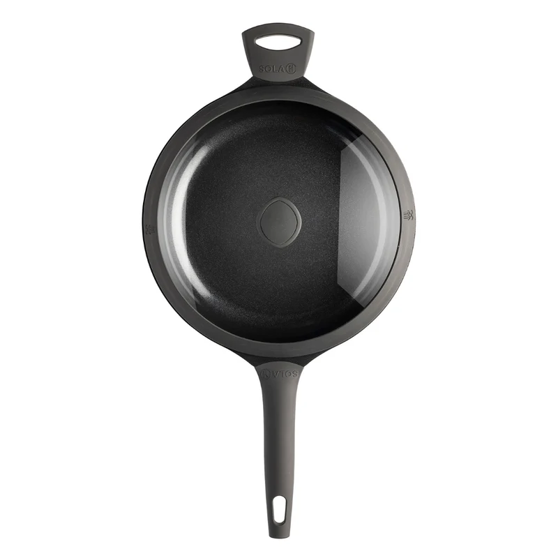Sola Wokpfanne mit Deckel Ceramic Deluxe ø 30 cm - keramische Antihaftbeschichtung