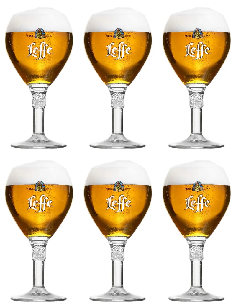 Leffe Biergläser 330 ml - 6 Stück