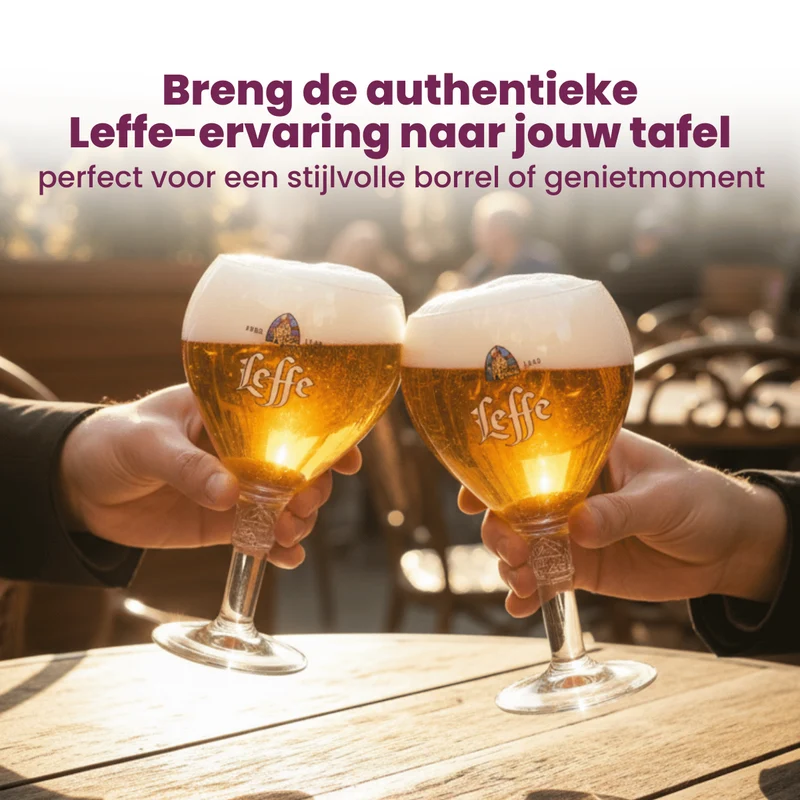 Leffe Bierglas 330 ml - 4 Stück