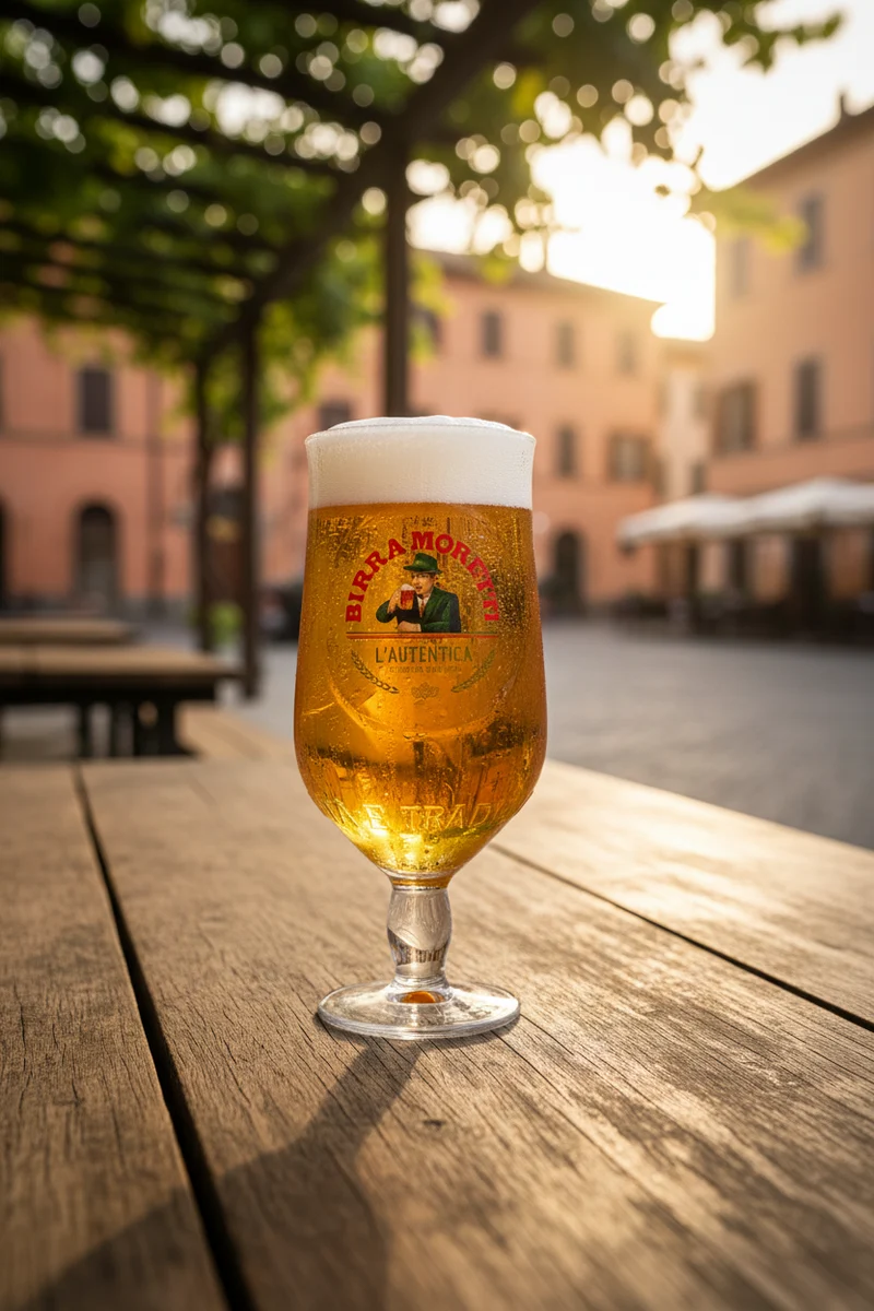 Birra Moretti Biergläser 250 ml - 2 Stück