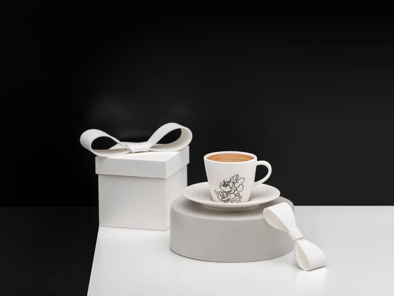 Villeroy & Boch Manufacture Rock blanc - Mickey Mouse Espresso-Untertasse 12cm