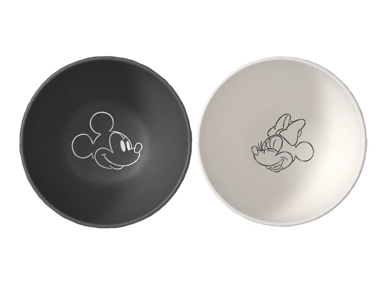 Villeroy & Boch Manufacture Rock - Mickey Mouse Müslischale 2erSet