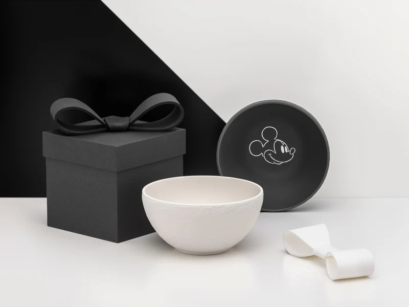 Villeroy & Boch Manufacture Rock - Mickey Mouse Müslischale 2erSet