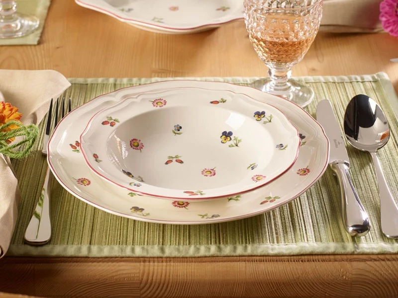 Villeroy & Boch Petite Fleur Suppenteller 23cm Set6