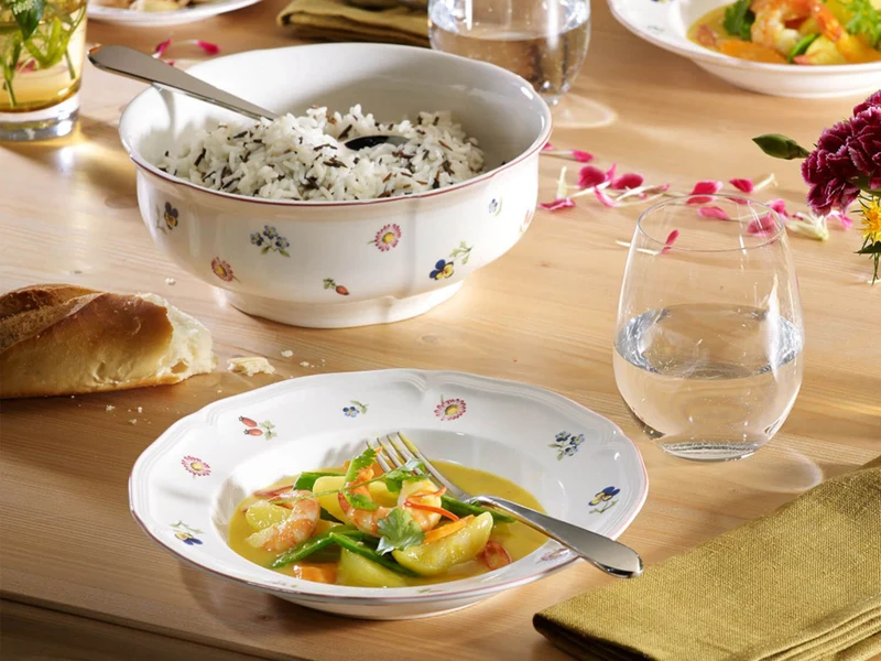 Villeroy & Boch Petite Fleur Suppenteller 23cm Set6
