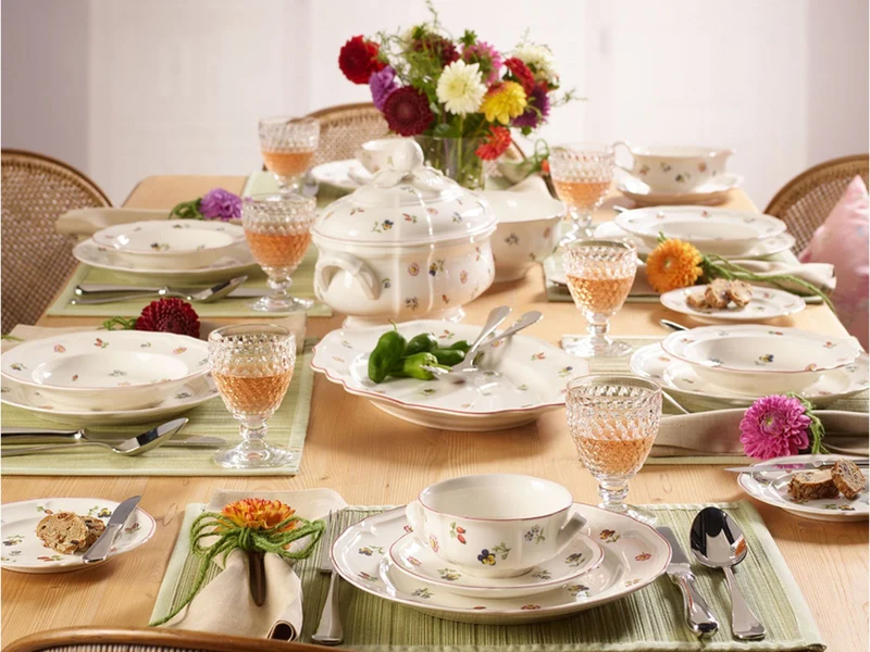 Villeroy & Boch Petite Fleur Suppenteller 23cm Set6