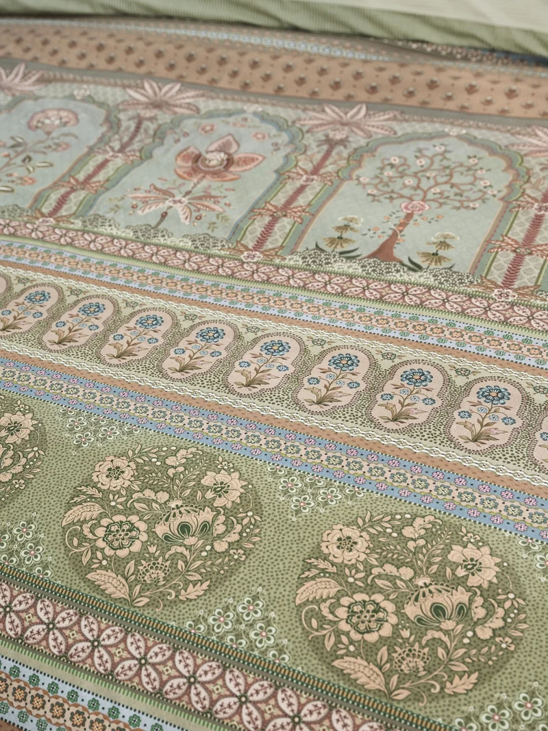 Pip Studio Bollywood Dreams Kissen grün 35x60cm (1 Stück)