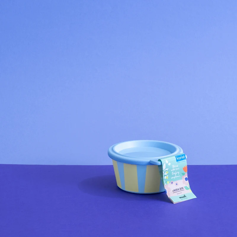 Schale mit Deckel NORA BOX 250ml STRIPES