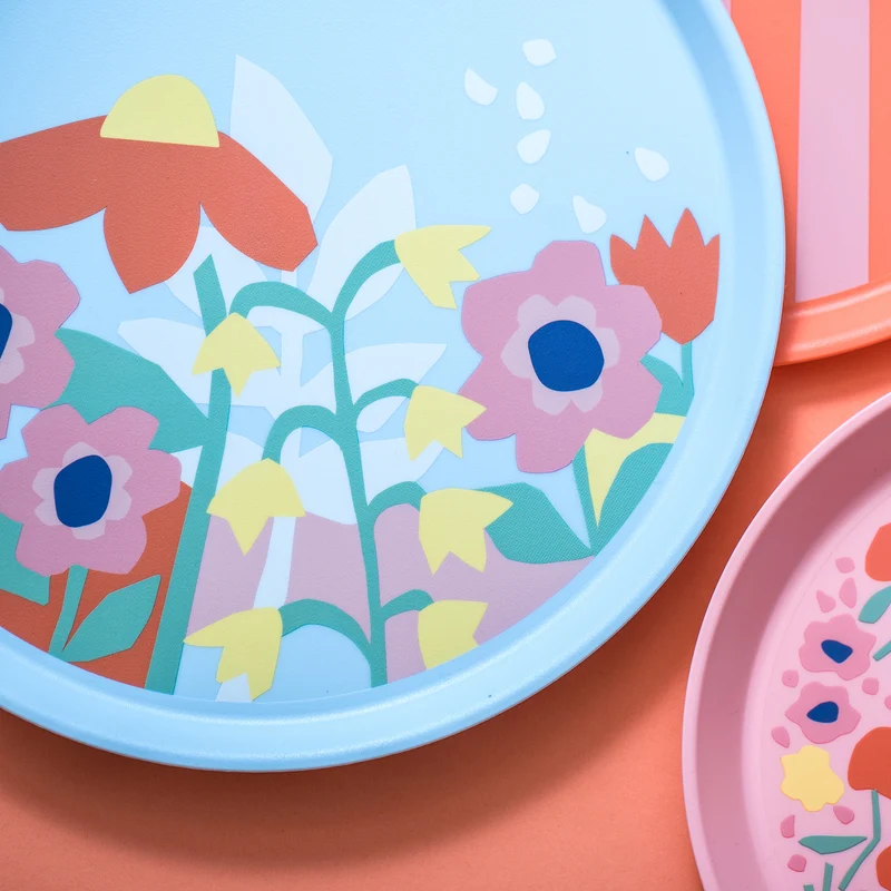 Grosser Teller NORA PLATE 255mm BLOOMS