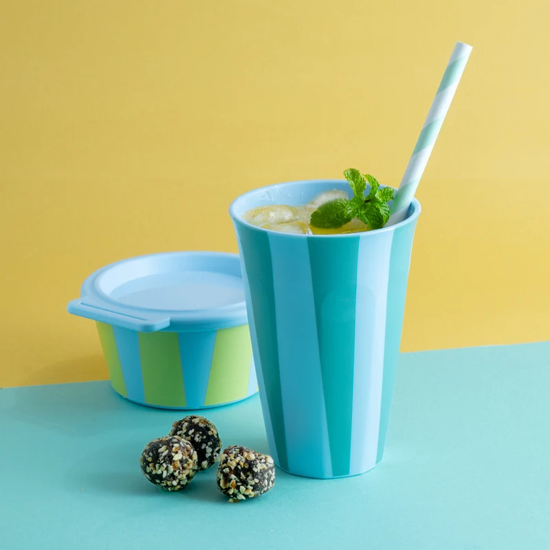 Becher NORA CUP L STRIPES