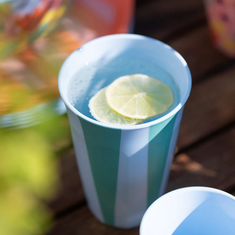 Becher NORA CUP L STRIPES