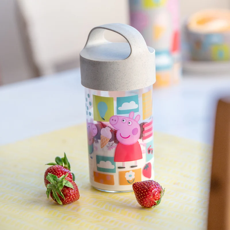 Snackpot / Trinkflasche BUDDY SNACK 0,5 PEPPA PIG