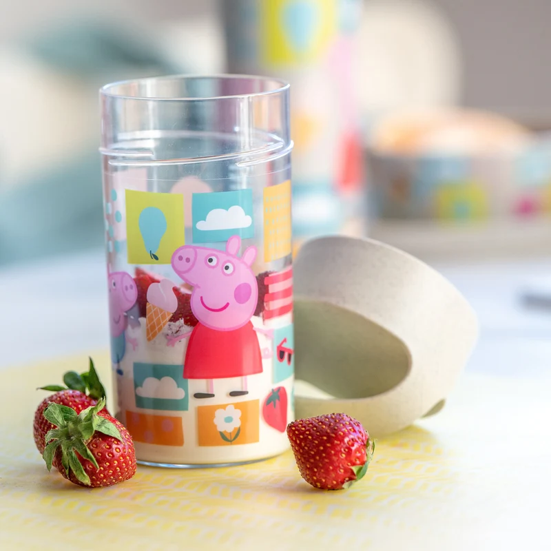 Snackpot / Trinkflasche BUDDY SNACK 0,5 PEPPA PIG