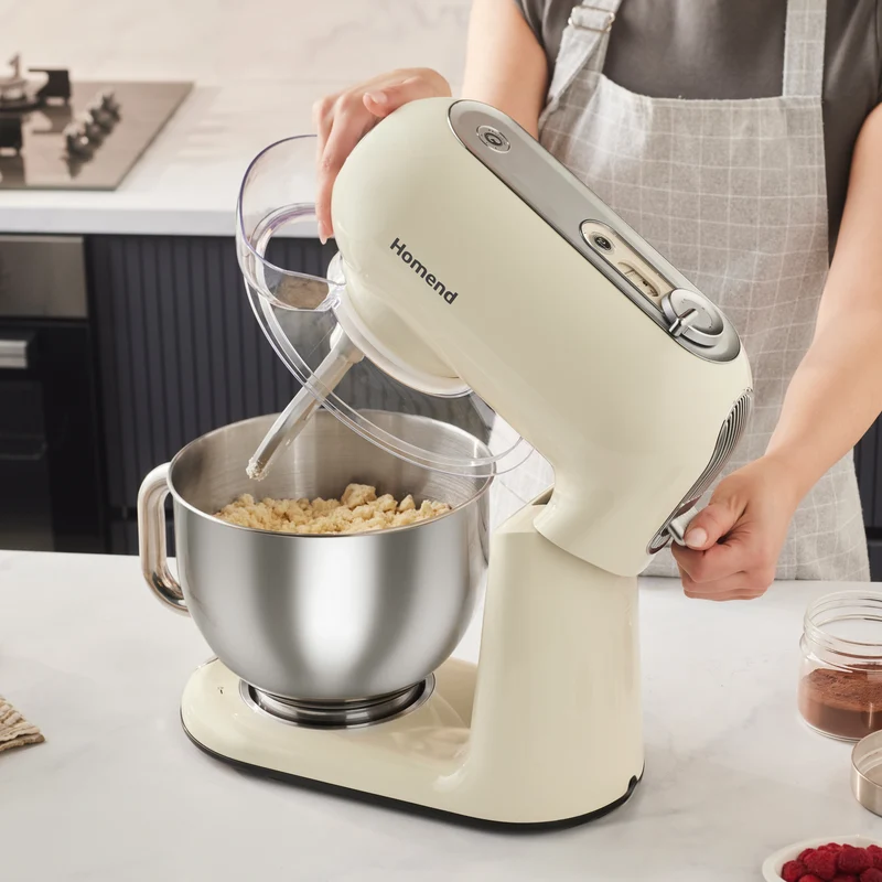 Homend Vintage Profashion 3027H, Küchenchef, Creme, 1500W, 5,5L