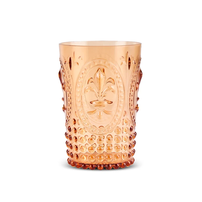 Karaca Moise Acryl Trinkglas, 400 ml, Orange